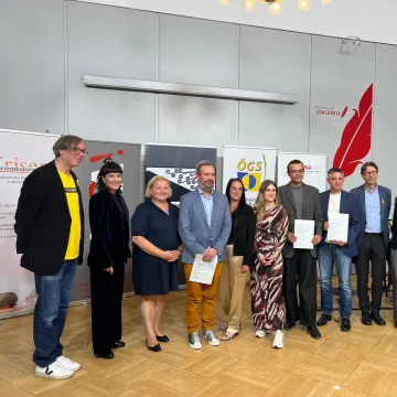 (ns)© Gesundheit Österreich Gruppenfoto von der Preisverleihung des Papageno Medienpreis 2026.