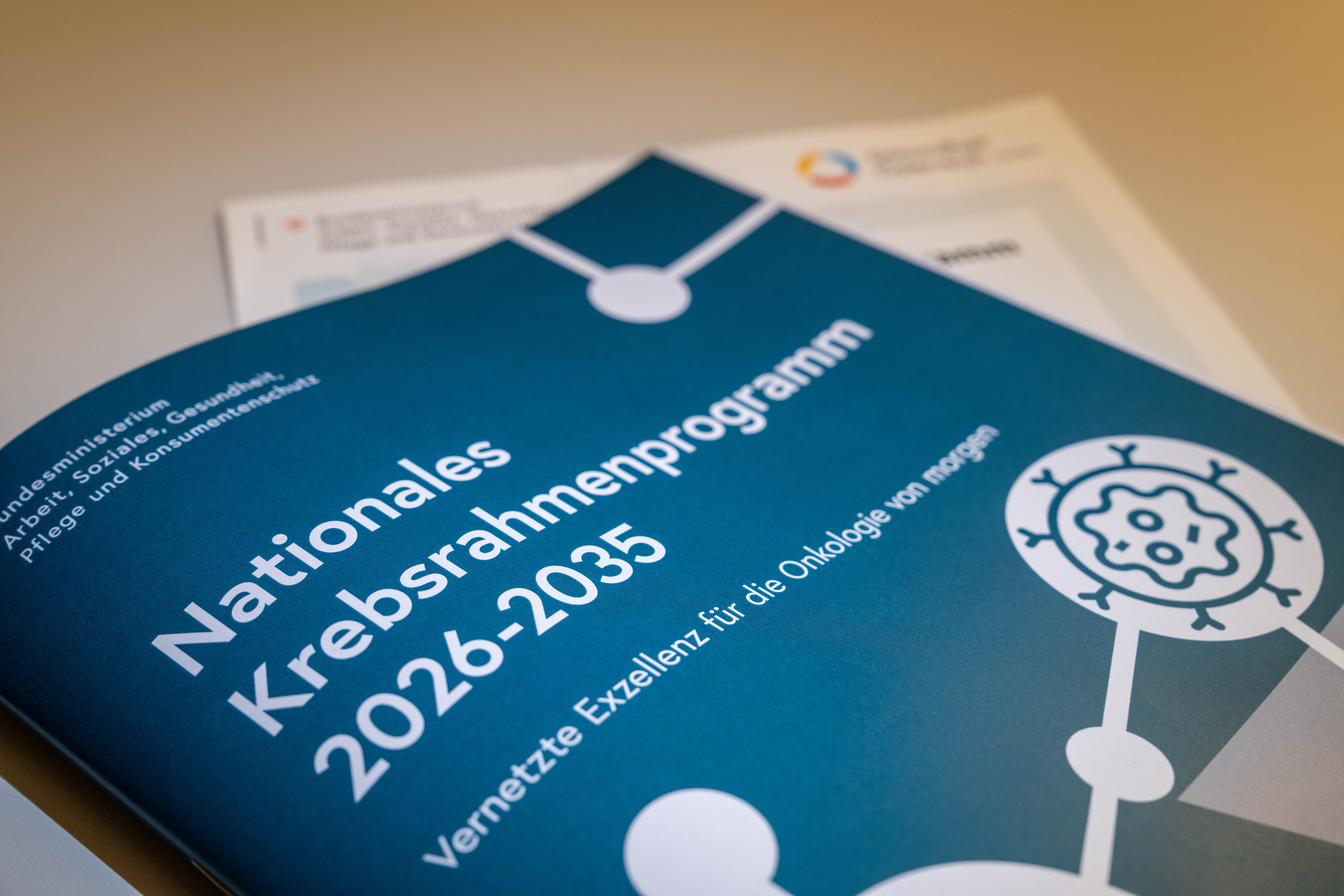 Broschüre zum Nationalem Krebsrahmenprogramm 2026-2035